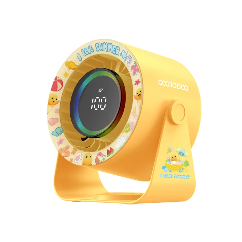 GOOJODOQ × Nailoong Co-Branded Desktop Fan GFS008