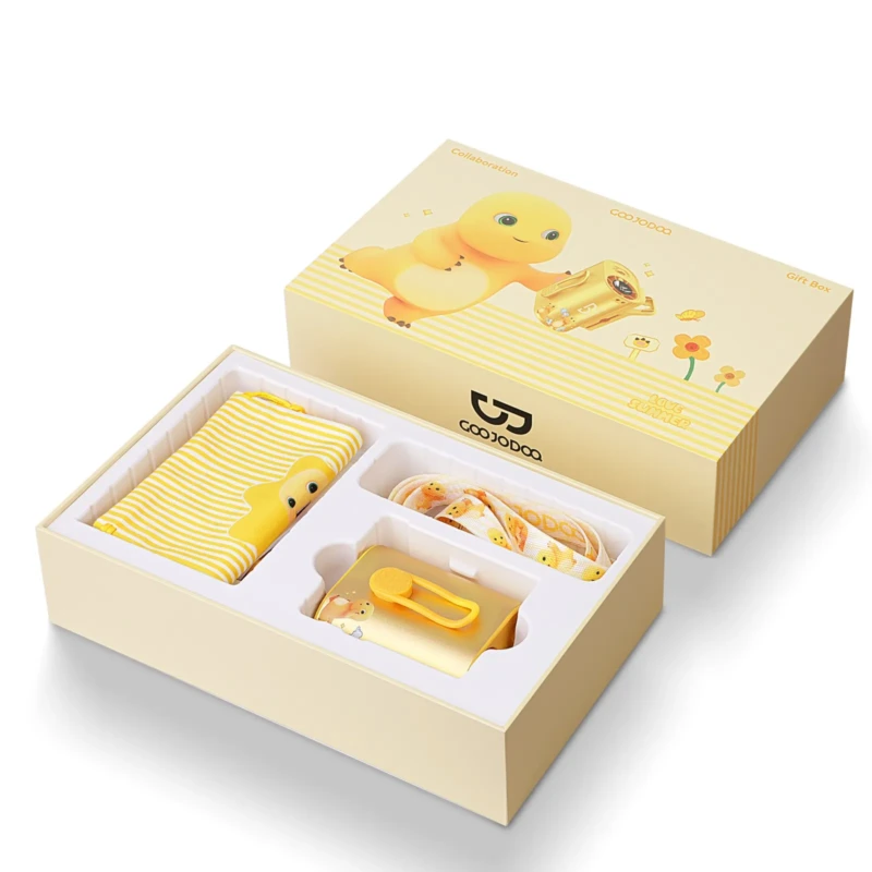GOOJODOQ × Nailoong Co-Branded Mini Clip-On Fan GFS011 · Gift Box Edition