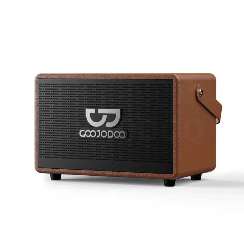GOOJODOQ Bluetooth Speaker Kahoy Vintage AB4091